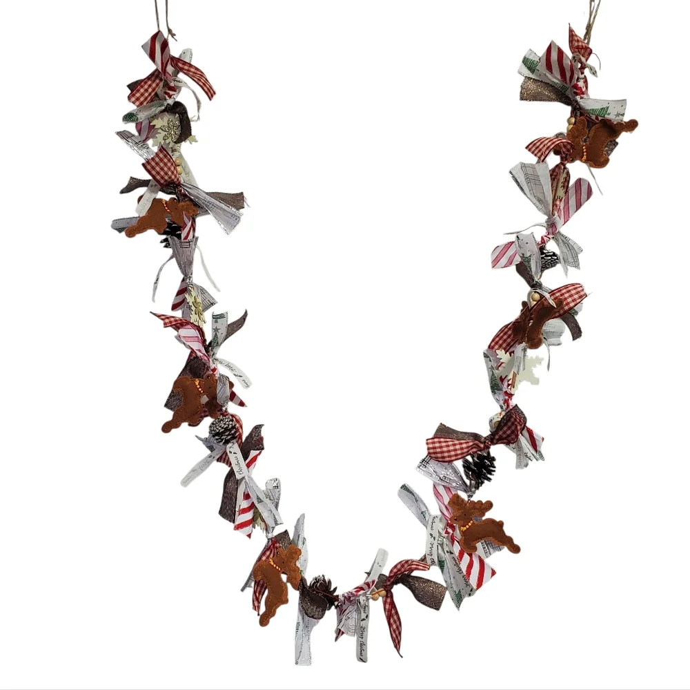 Homemade charming garland